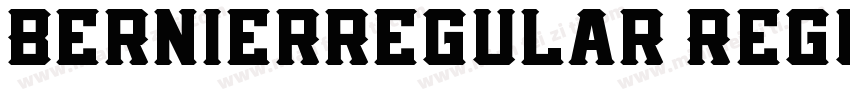 Bernierregular Regul字体转换